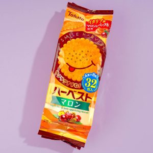 Tohato Smile Harvest Super Thin Biscuit Bag – Chestnut