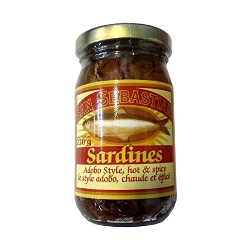 San Sebastian Sardines Adobo Style, Hot & Spicy