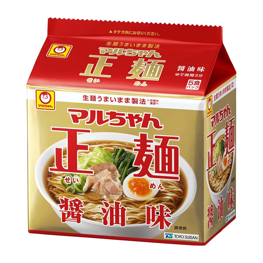 Maruchan Seimen Soy Sauce Flavoured 5 Pack x1 Instant Noodle Made in JAPAN