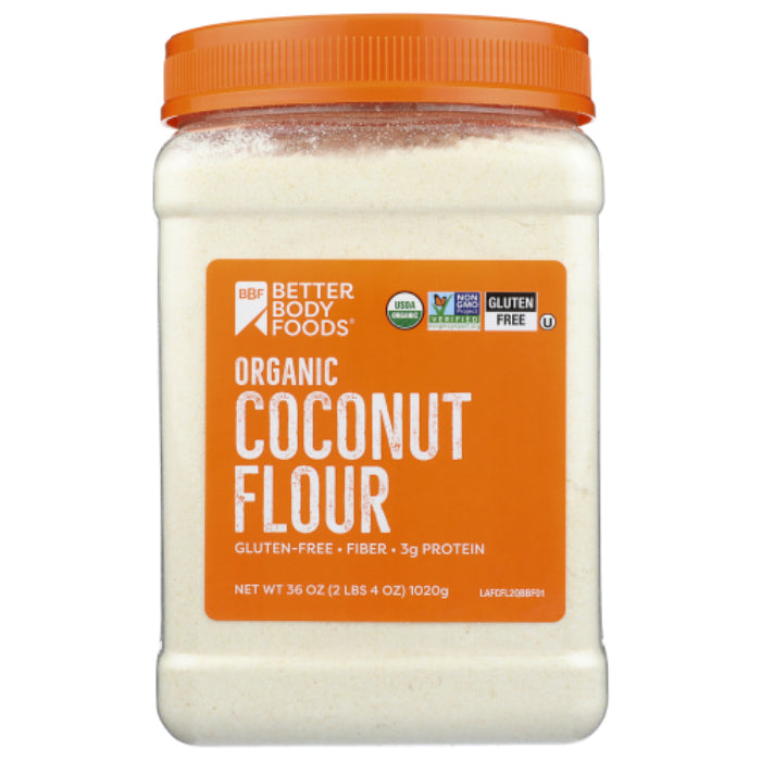 Betterbody – Flour Coconut, 2.25 Lb | Pack of 3