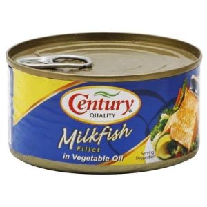 Century Quality – Milkfish Fillet in Vegetable Oil – 184 G