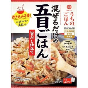Kikkoman, Seasoning for Cooked Rice, “Mazerudake no Gomoku Gohan”, 112g