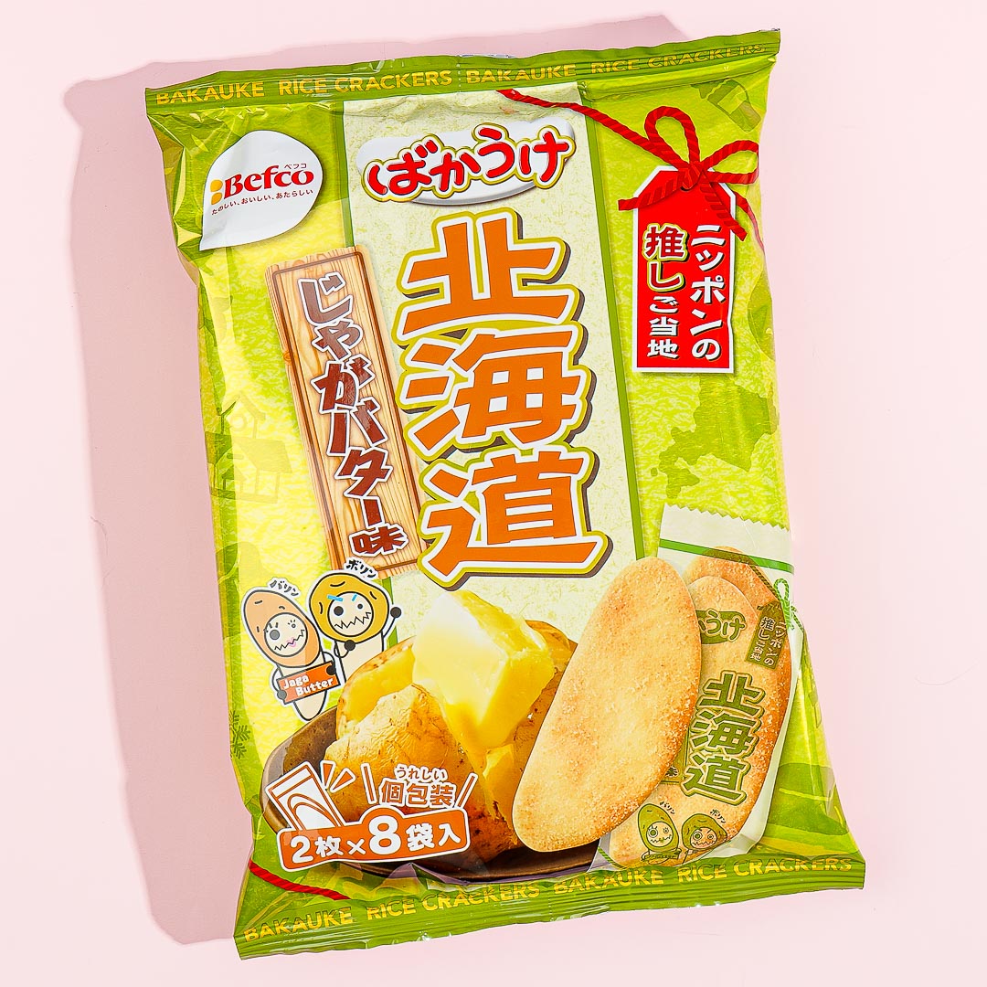 Kuriyama Beika Local Bakauke Rice Crackers – Hokkaido Butter Potato