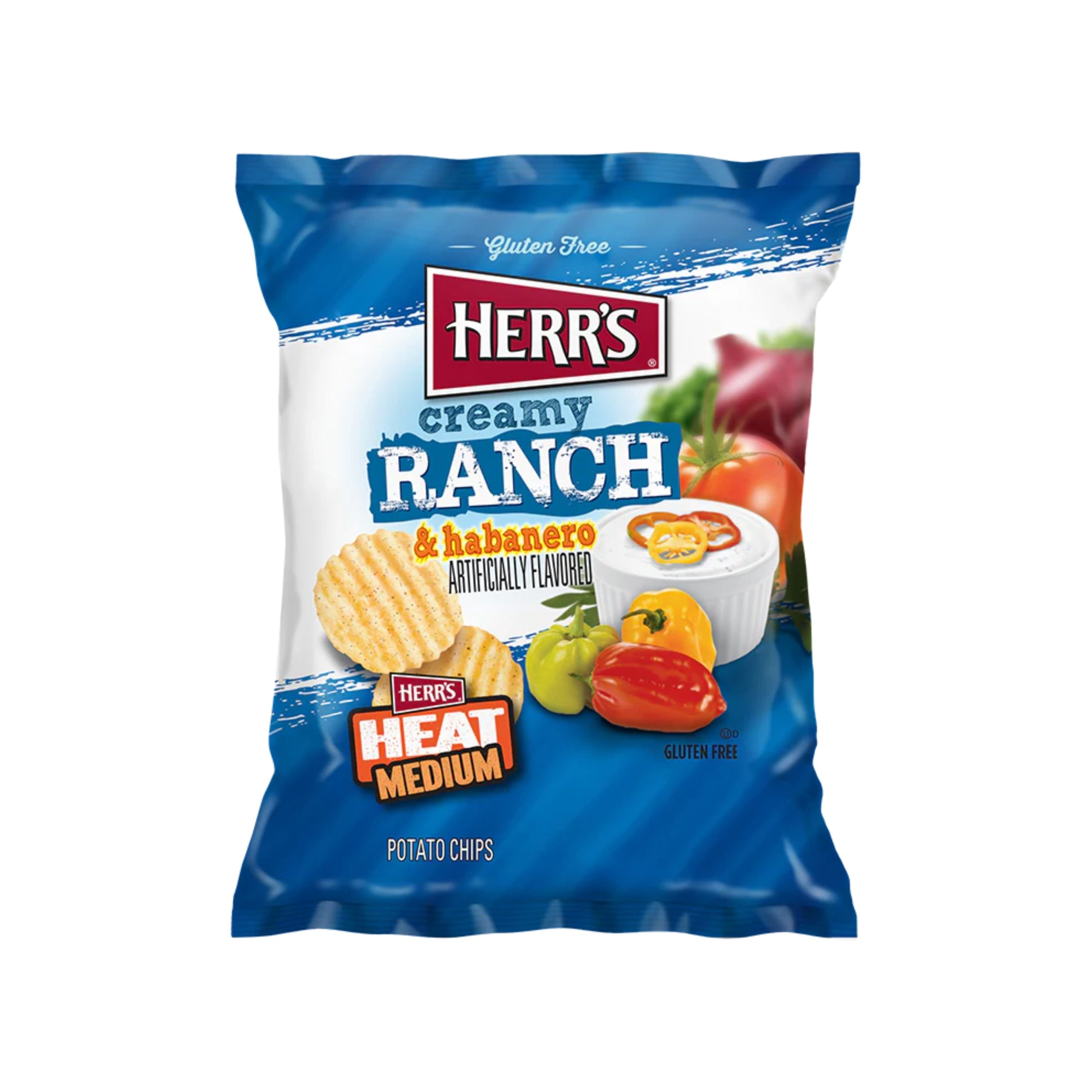Herr’s Creamy Ranch Habanero Chips (USA)