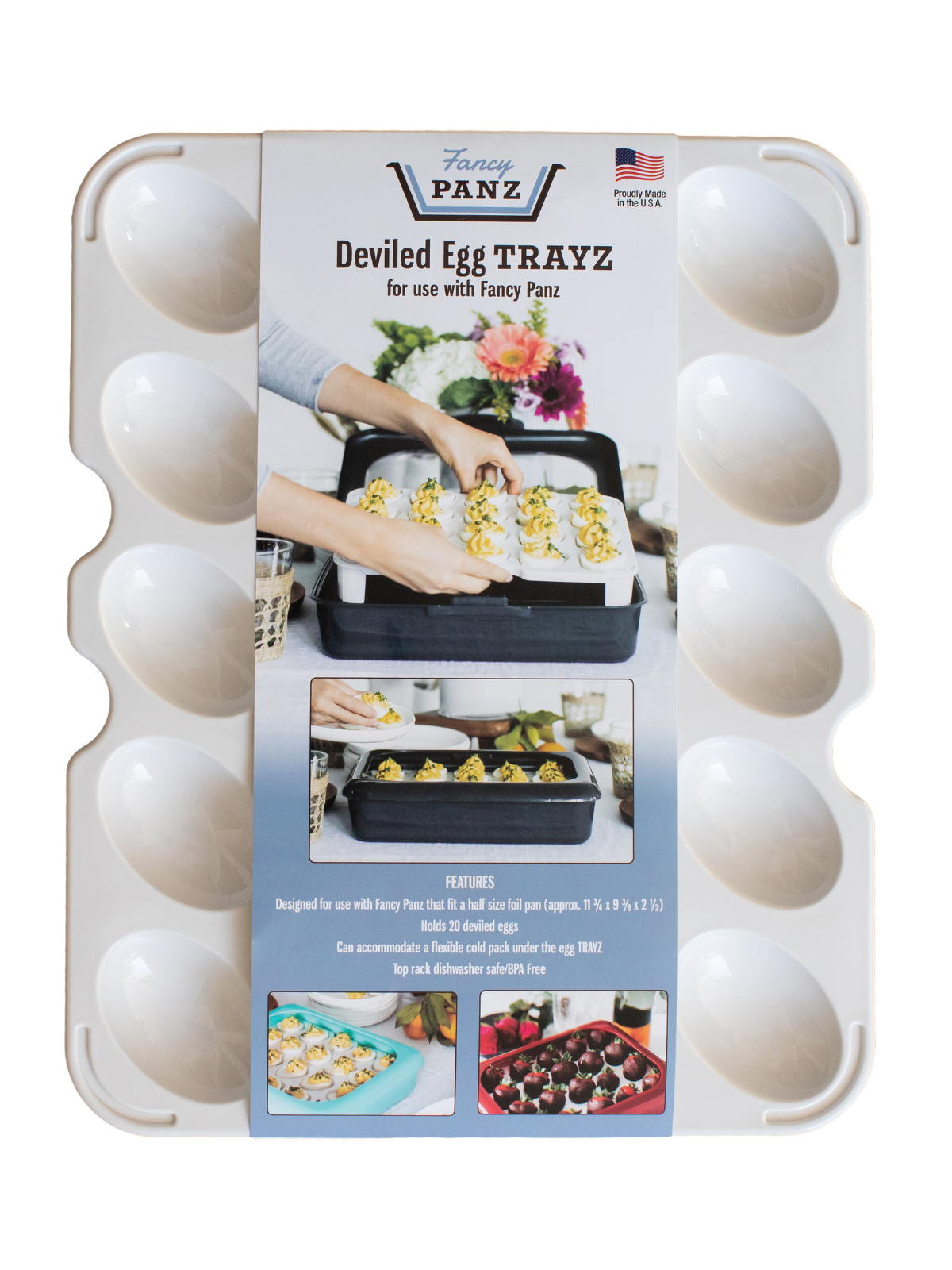 Fancy Panz – Fancy Panz® Accessory – Deviled Egg Tray Insert
