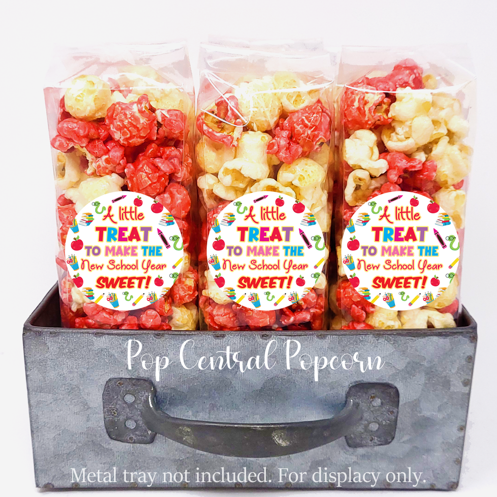 Back to School – Classroom Treat Popcorn Bags