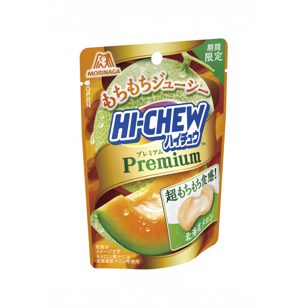 Morinaga “Hi-Chew Premium” Hokkaido Melon flavor, 35g