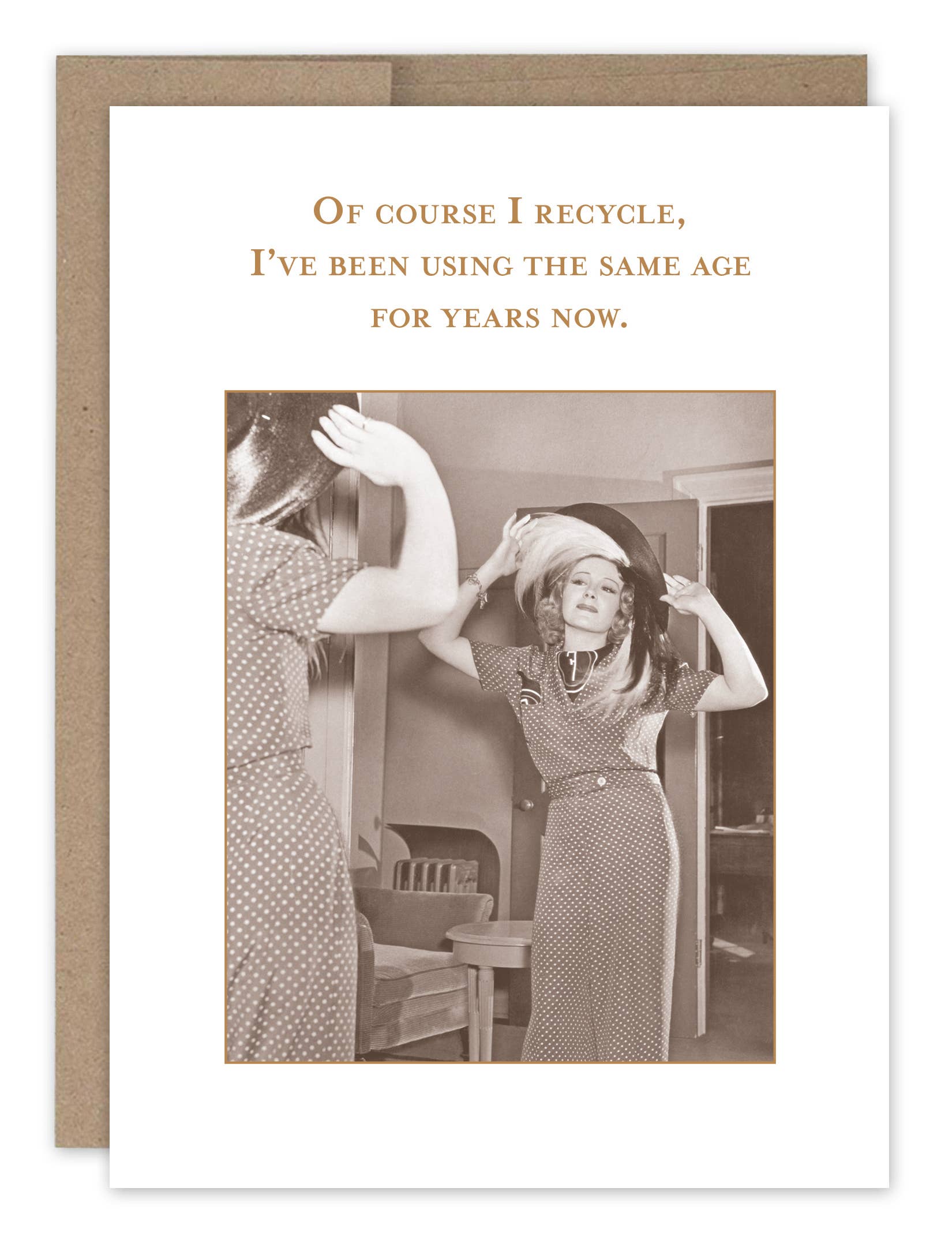 Shannon Martin Design – I Recycle Birthday Card