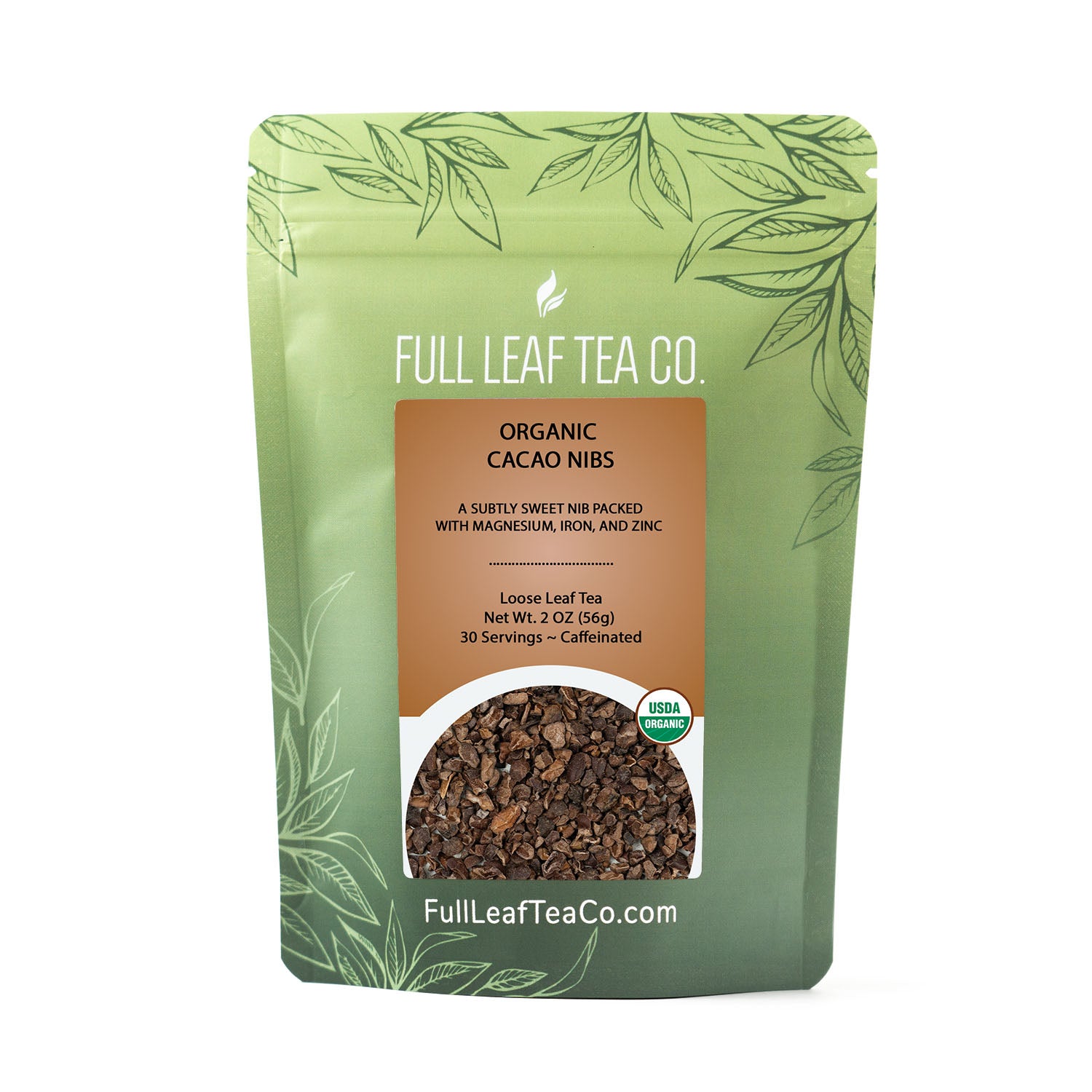 Organic Cacao Nibs Retail Bags – Case of 6