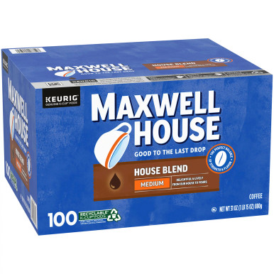 Maxwell House House Blend K-Cup Coffee Pods, 100 ct.