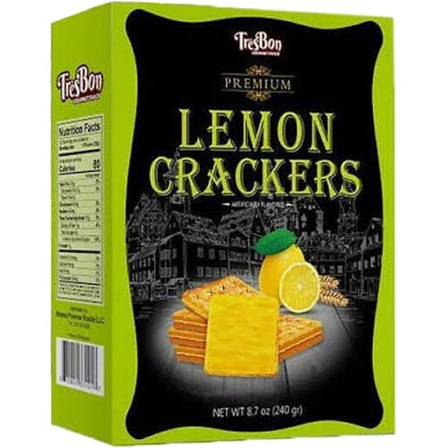 TresBon – Lemon Crackers – Premium – 240 G