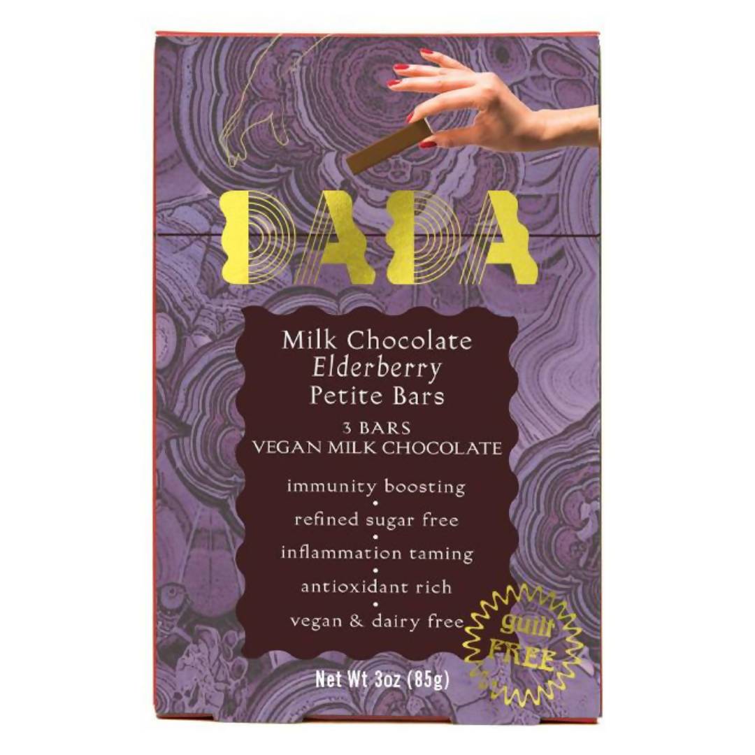 Milk Chocolate Elderberry Petite Bar Pouches – 8 x 3oz