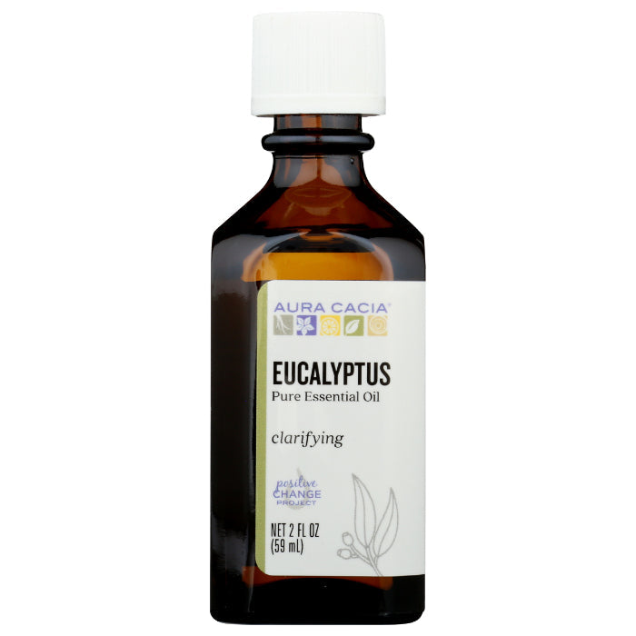 Aura Cacia – Essential Oil Eucalyptus, 2 oz (Pack of 1)