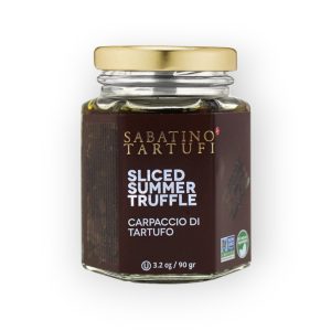Sabatino Truffles – Sliced Black Summer Truffles in Extra Virgin Olive