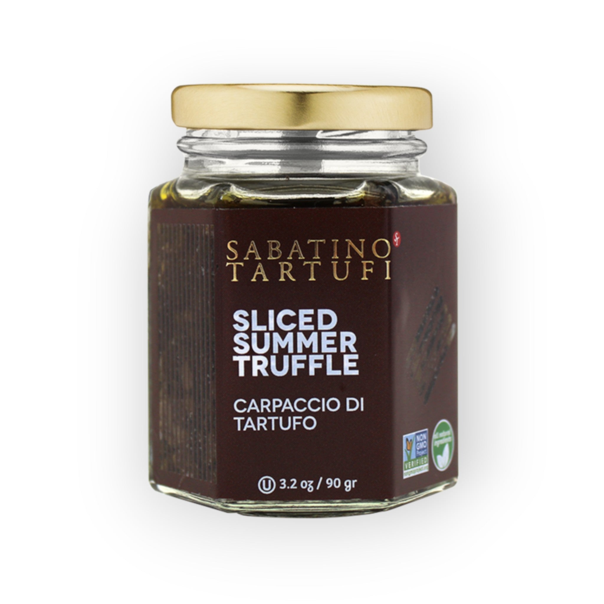 Sabatino Truffles – Sliced Black Summer Truffles in Extra Virgin Olive