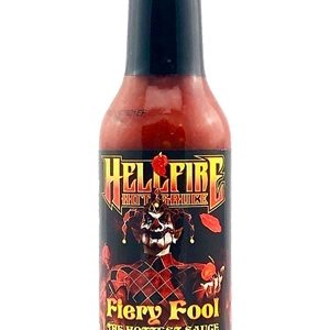 Hellfire Fiery Fool Hot Sauce, 5oz.