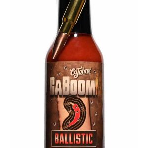 Caboom! Ballistic Hot Sauce with Bullet Keychain