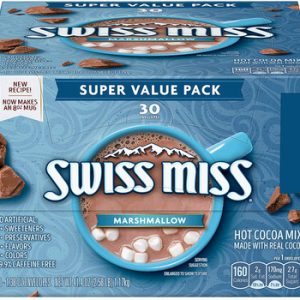 Swiss Miss Marshmallow Hot Cocoa Mix, 1.38 Ounce Envelopes, 30 Count