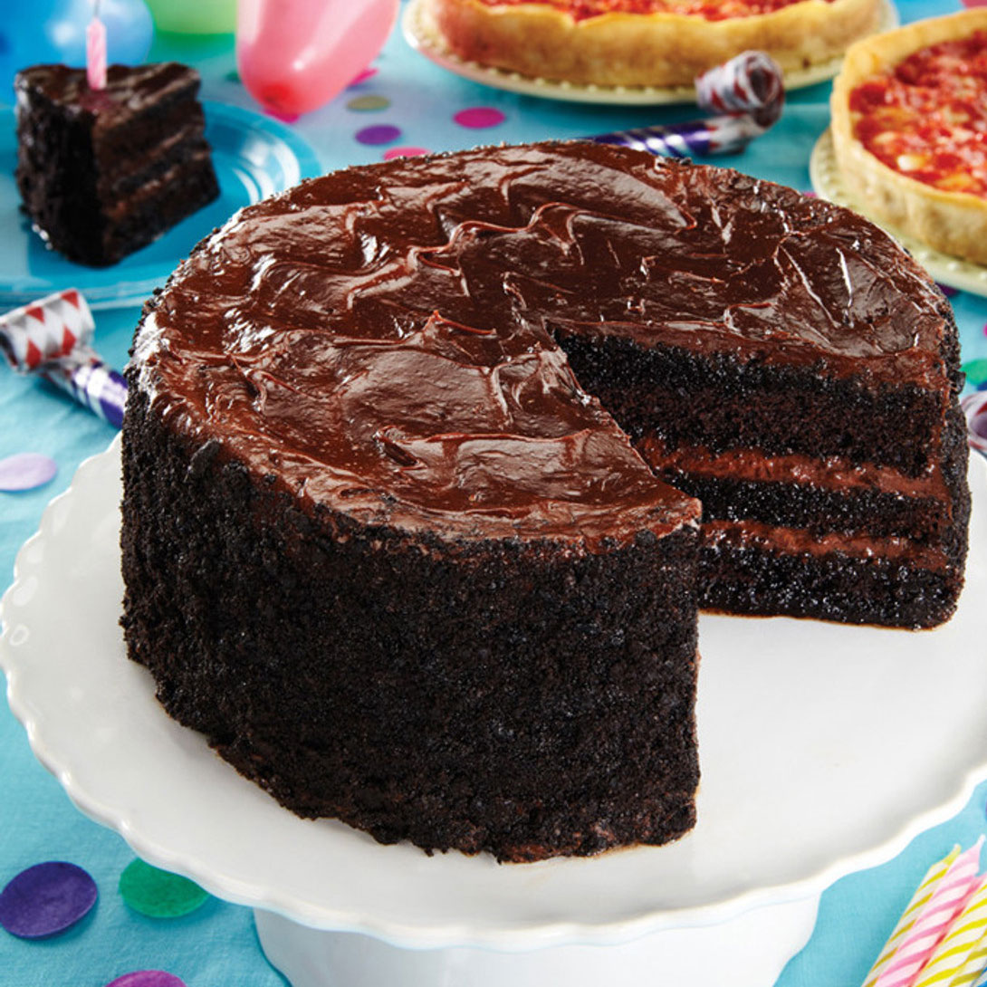 Lezza Chocolate Birthday Cake