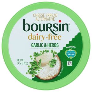 Boursin – Dairy-Free Garlic & Herbs Cheese Spread , 6oz