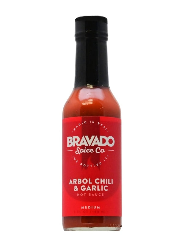 Hot Sauce Bravado Spice Co Arbol Chili & Garlic Medium 5 oz Heat 5