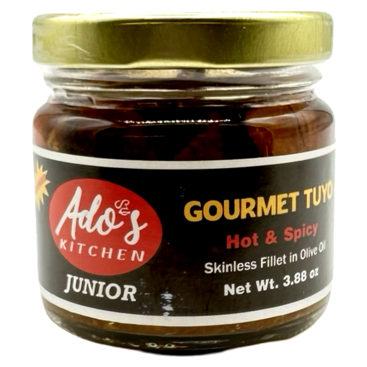 Ado’s Kitchen – Gourmet Tuyo Jr – Hot and Spicy – 3.88 OZ
