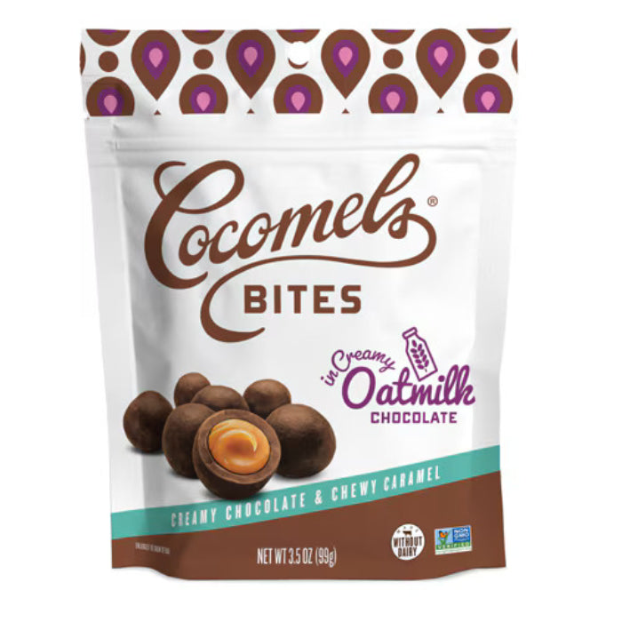 COCOMELS – Cocomels Bites Chocolate Oatmilk 3.5OZ ( Pack of 6)