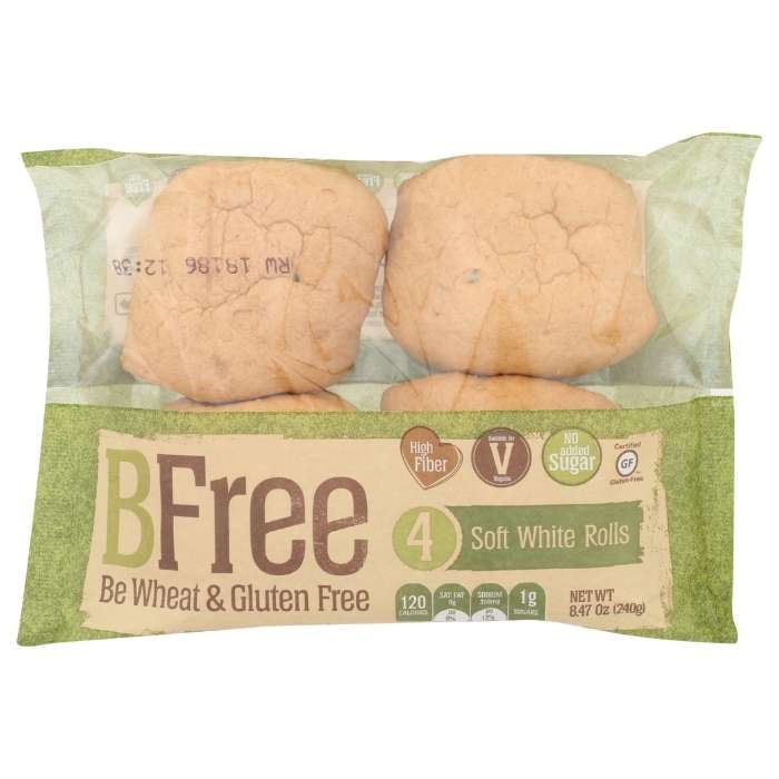BFree – Gluten-Free Soft White Rolls | Buy Now at PlantX