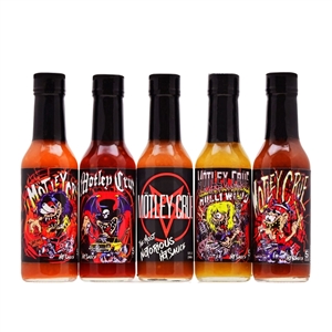 Motley Crue Hot Sauce Collectors Gift Set, 5/5oz.