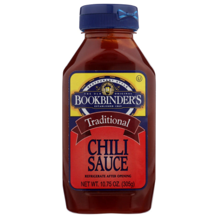 Bookbinder’s – Chili Sauce, 10.75 oz – Pack of 9