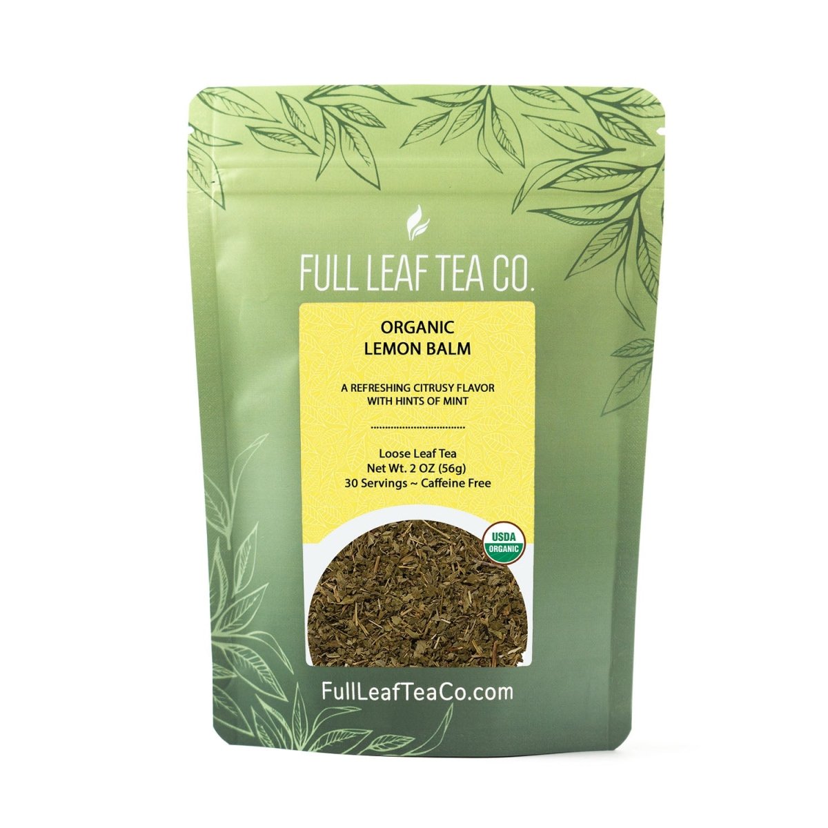 Organic Lemon Balm – Case of 6