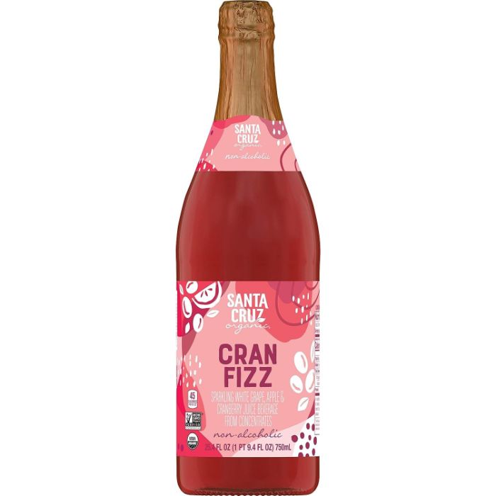 Santa Cruz Juice Sparkling Cranberry 25.4 Fo – Pack Of 6