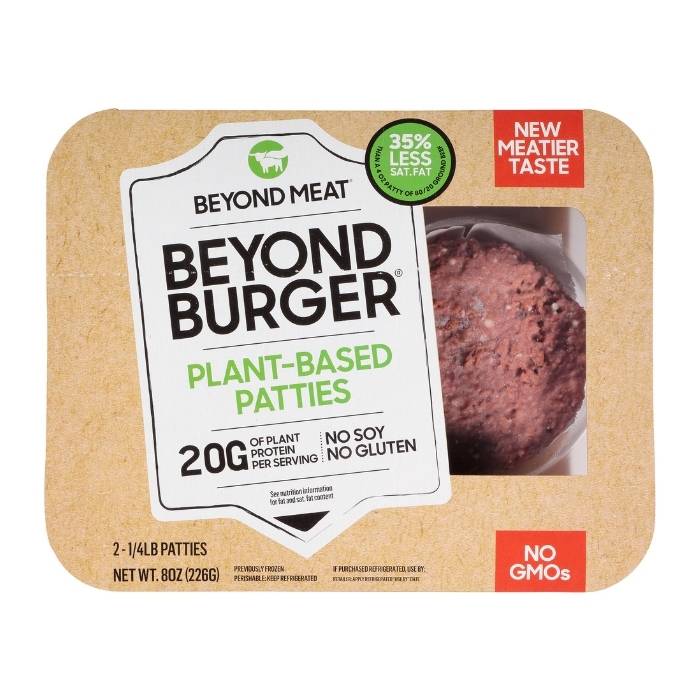 Beyond Meat – Plant-Based Burger Patties, 2Ct – Buy It Now!