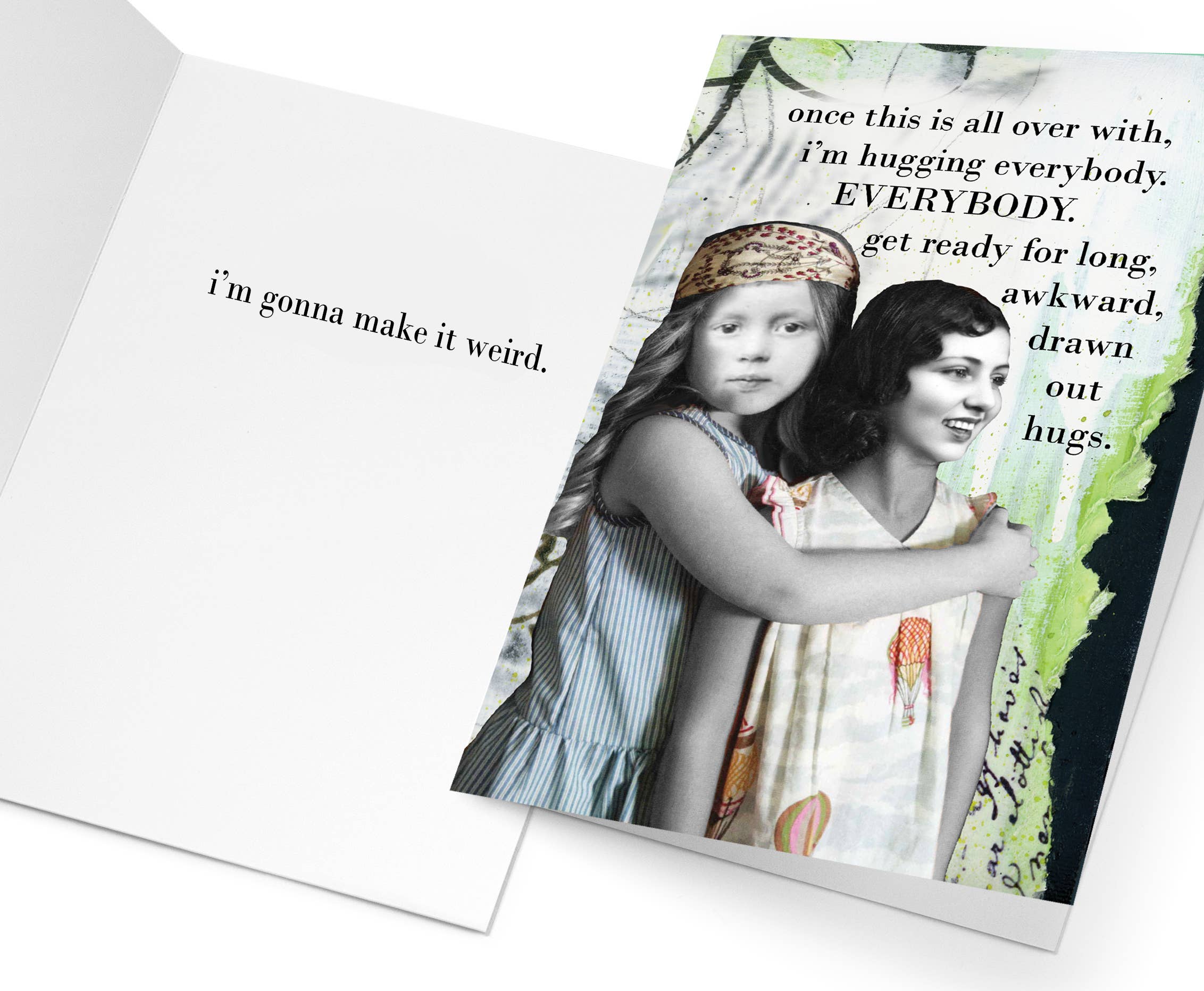 Erin Smith Art – 389 Make it Weird Greeting Card