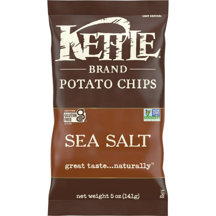 Kettle Foods – Chip Potato Lightly Salted 5 Oz – Pack Of 15
