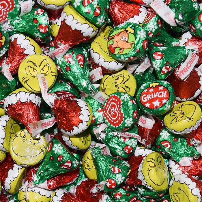 Christmas Grinch Hershey’s Kisses