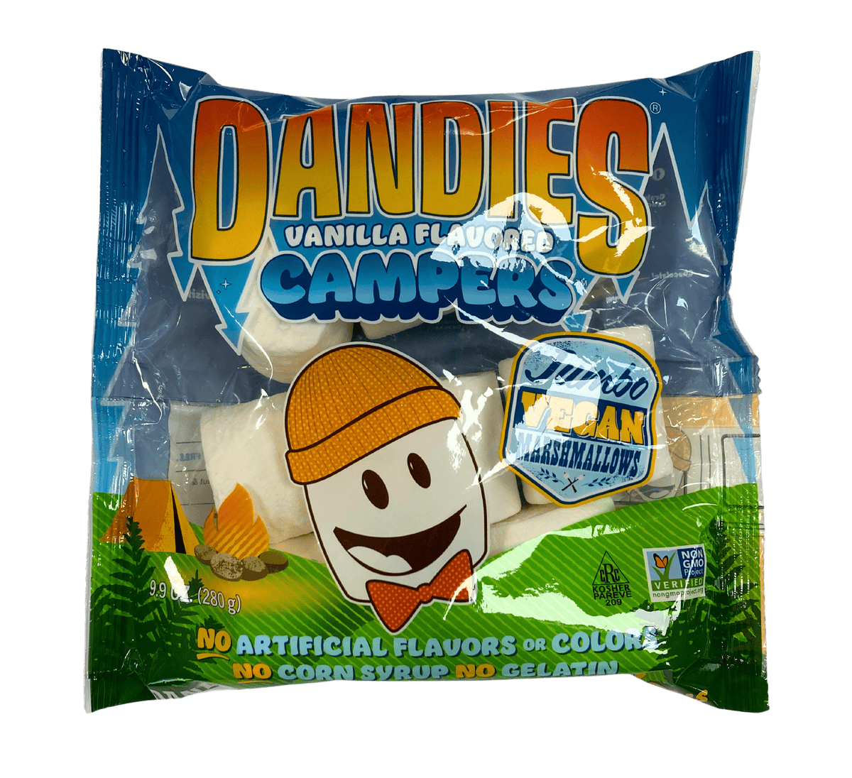 Marshmallows, Dandies, Vegan, Jumbo Campers