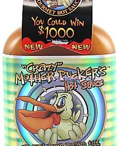 Crazy Mother Pucker’s Peachy Perversion Hot Sauce, 6.5oz.