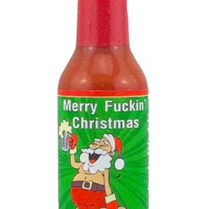 Merry Fuckin’ Christmas Hot Sauce, 5oz. (Seasonal)