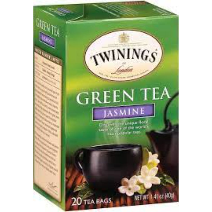 Twinings – Green Tea Original, 20 Bags | Pack of 6