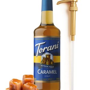 Torani Syrup Sugar Free Caramel 25.4 Fo – Pack Of 6