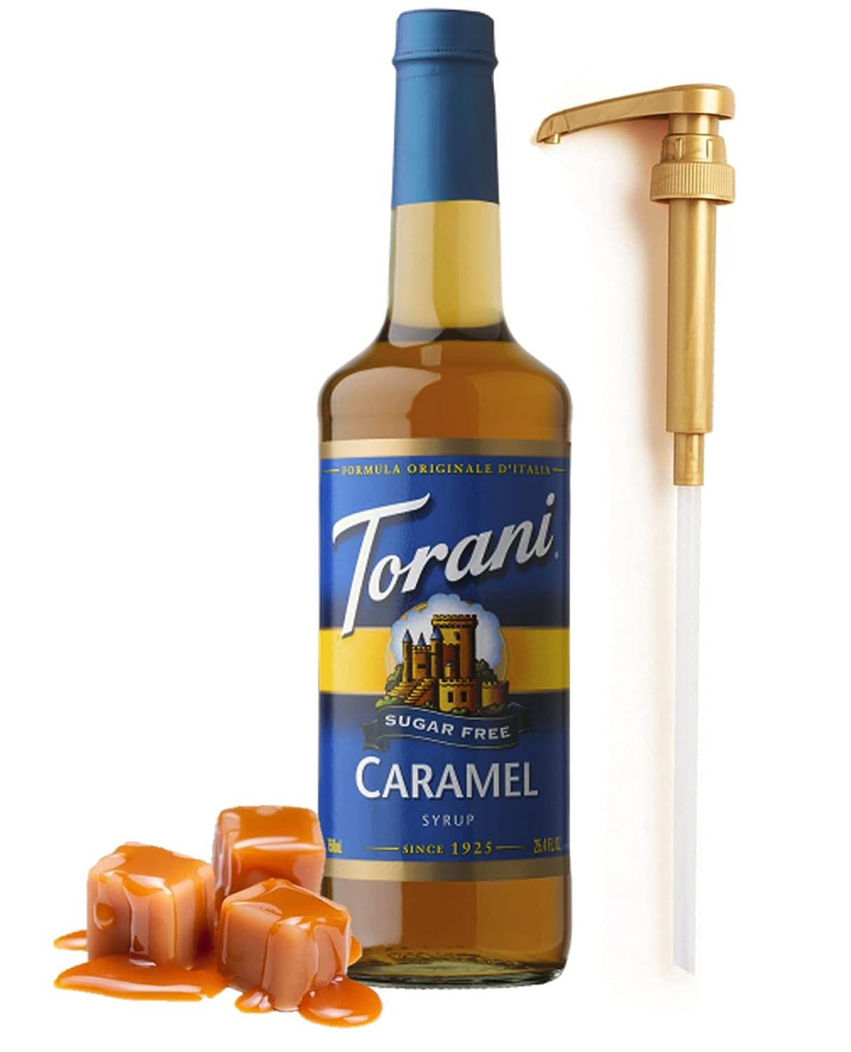 Torani Syrup Sugar Free Caramel 25.4 Fo – Pack Of 6