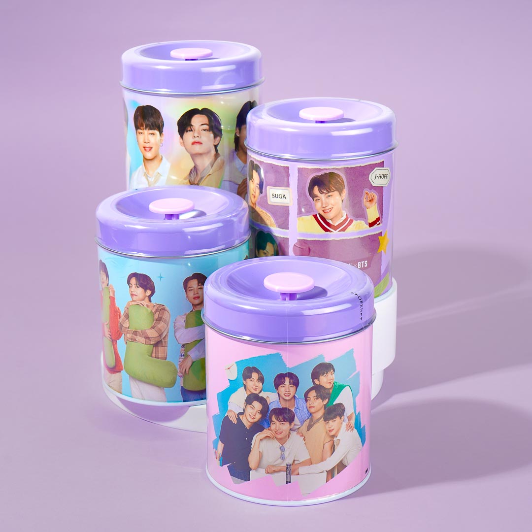 BTS Xylitol Premium Soda Gum Can