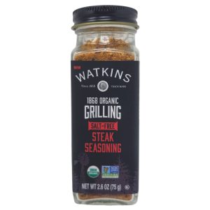 Watkins Salt Free Steak Grilling Seasoning – 2.6oz