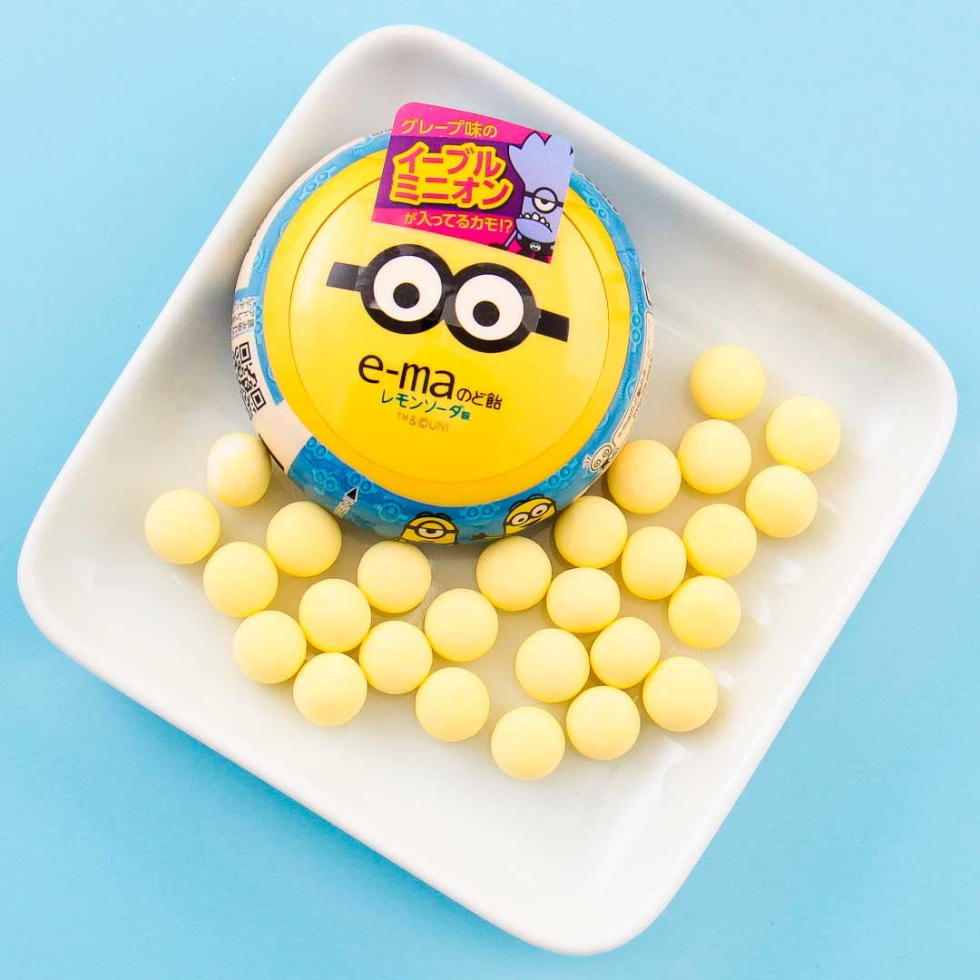Minions e-ma Throat Candy – Lemon Soda & Grape