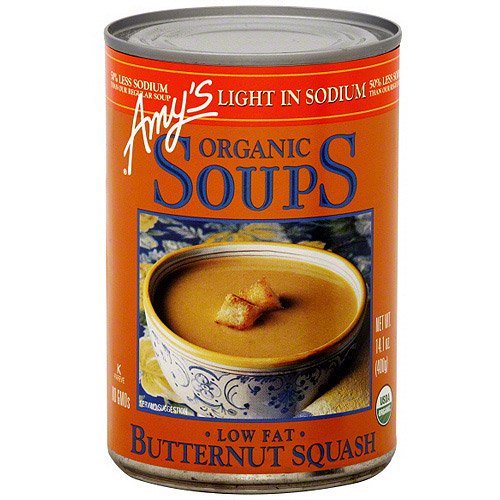 Amy’s – Organic Butternut Squash Soup, Light In Sodium, 14.1 Oz | Pack