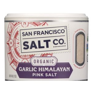 San Francisco Salt Co. – Organic Garlic Himalayan Pink Salt