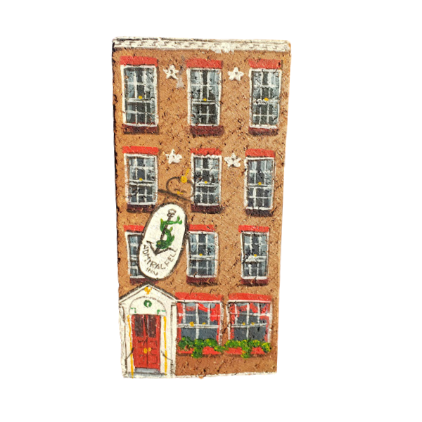 Linda Amtmann Hand Painted Brick – Admiral Fell Inn