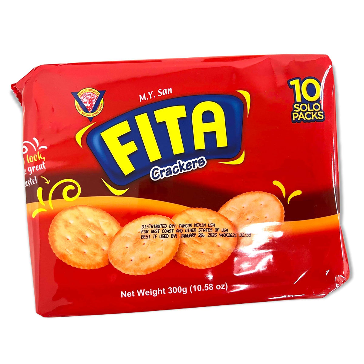 M.Y. San – Fita Crackers – Original – 10 Packs – 300 G