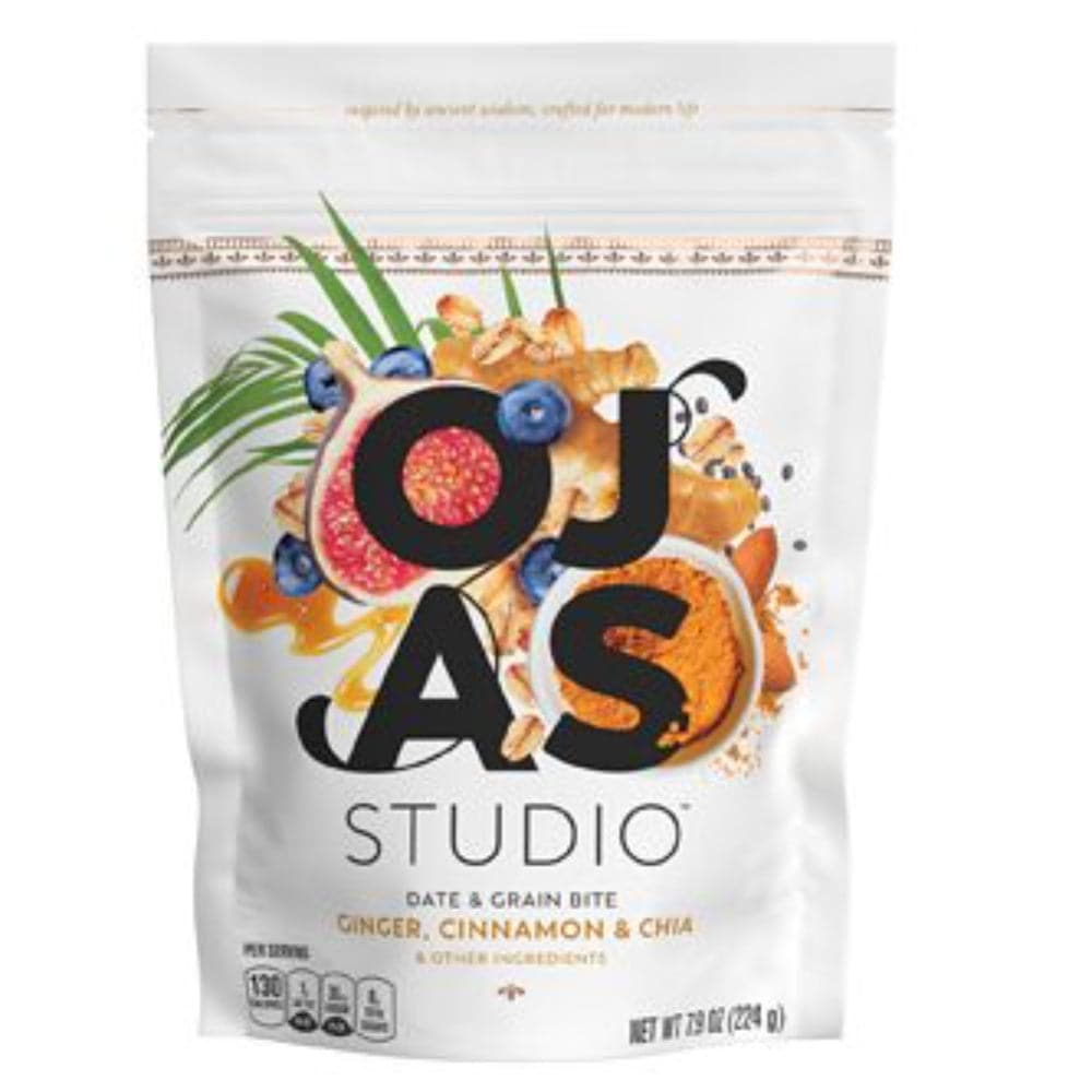 OJAS Studio – Energy Bites Ginger Cinnamon & Chia – 7.9oz